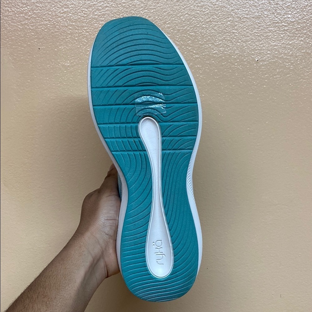 Ryka Frenzy Women's Walking Athletic Sneakers “Seafoam Green Volt” - Picture 15 of 17